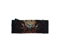 WZYWHJ Twin Peaks Owl Pattern baby bow headbands and elastic soft hair accessories for newborns and girls