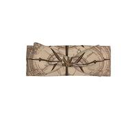 WZYWHJ Virgin Compass Pattern baby bow headbands and elastic soft hair accessories for newborns and girls
