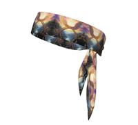 WZYWHJ Wings on The Rainbow Bridge Printed Headbands,Sports Head Tie,Headband for Men and Women,Hair Band for Running Workout Football