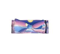 WZYWHJ Winter Solstice Landscape Printing baby bow headbands and elastic soft hair accessories for newborns and girls