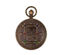 WZYYCV Scale Pocket Watches Manual Mechanical Pocket Watch Double Cover Flip Pocket Watch Vintage Skeleton Pocket Watch Birthday Fathers Day