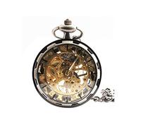 WZYYCV Scale Pocket Watches Pocket Watch Classic Capless Pocket Watch Vintage Mechanical Pocket Watch Glass Mirror Hollow Out Gear Pocket Watch Birthday Fathers Day