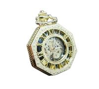 WZYYCV Scale Pocket Watches Pocket Watch for Men Mechanical Pocket Watch with Chain Vintage Pocket Watch for Men for Christmas Birthday Fathers Day