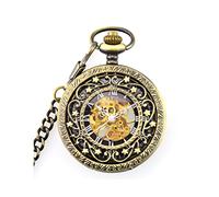WZYYCV Scale Pocket Watches Pocket Watch Mechanical Pocket Watch Hollow Engraved Pocket Watch Flip Vintage Pocket Watch Alloy Material Birthday Fathers Day