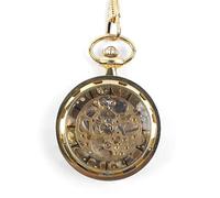 WZYYCV Scale Pocket Watches Pocket Watch Mechanical Pocket Watch Hollow Pocket Watch Capless Pocket Watch Suitable for Christmas Gifts Birthday Fathers Day