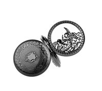 WZYYCV Scale Pocket Watches Pocket Watch Retro Manual Mechanical Pocket Watch Double-sided Flip Pocket Watch Suitable for Birthdays Birthday Fathers Day