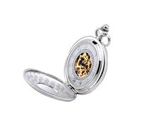 WZYYCV Scale Pocket Watches Pocket Watch Roman Mechanical Pocket Watch Retro Flip Mechanical Pocket Watch Suitable for Christmas Gifts Birthday Fathers Day