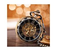 WZYYCV Scale Pocket Watches Pocket Watch Vintage Pocket Watch Openwork without Cover Watch with Chain for Men Gift for Birthday Christmas Birthday Fathers Day