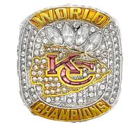 WZZXJQNRHF 2023 Football Champion Rings with Wooden Display Box Winner Ring Unisex Fans Souvenir for Sports Lover Friends/13#
