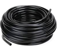 Wzzy Gurden Micro Irrigation Tube,Drip Irrigation Line, 10 Meter Watering Tubing Hose, I.D 8mm/O.D 11mm Black Supply Pipe for Garden Irrigation System