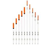 x 10 waggler floats sizes 2bb to 7bb coarse fishing