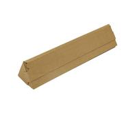 x 15 Cardboard Triangular Postal Tubes A3 Size 330 x 46 x 80mm