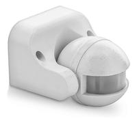 x 180 tiltable wall-mounted infrared motion detector, 12m range, white