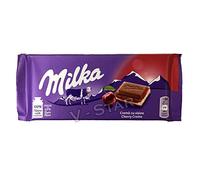 x 2 MILKA Chocolate Bars Variety Flavours Collection (MILKA Cherry Cream - 100g)