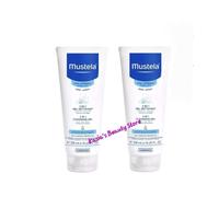 X 2 Mustela 2-in-1 Cleansing Gel for Normal Skin - Hair and Body 200 ml Free P&P