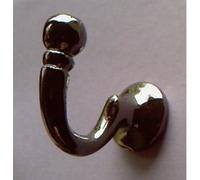 X 2 Sunflex Tieback hooks, ball end, black nickel, top quality steel