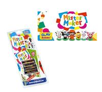 X 6 MISTER MAKER CLAY BUDDIES - MINI CLAY - CREATE YOUR OWN FARMYARD CHARACTER