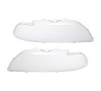 X AUTOHAUX 1 Pair Car Front Headlight Headlamp Lens Cover PC Shell 63128375301