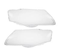 X AUTOHAUX 1 Pair Car Front Headlight Lens Cover Shell 3C0 941 005 3C0 941 006