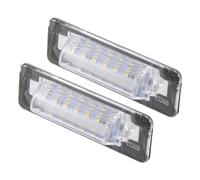 X AUTOHAUX 1 Pair LED License Plate Light Lamp Assembly for Mercedes E-Class