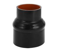 X AUTOHAUX 1 Pcs 102mm-76mm 4.02''- 2.99'' 127mm / 5.00" Length Black Car Silicone Hose Hump Hose Coolant Hose Universal