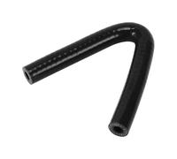 X AUTOHAUX 1 Pcs 10mm/ 0.39" ID 120mm/4.72" Lenght 135 Degrees Black Car Silicone Hose Coolant Hose Universal