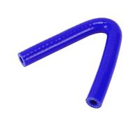 X AUTOHAUX 1 Pcs 10mm/ 0.39" ID 120mm/4.72" Lenght 135 Degrees Blue Car Silicone Hose Coolant Hose Universal