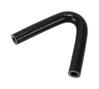 X AUTOHAUX 1 Pcs 12mm/ 0.47" ID 120mm/4.72" Lenght 135 Degrees Black Car Silicone Hose Coolant Hose Universal
