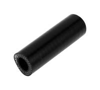 X AUTOHAUX 1 Pcs 14mm 0.55" ID 76mm 2.99" Length 0 Degree Black Car Silicone Hose Coolant Hose Universal