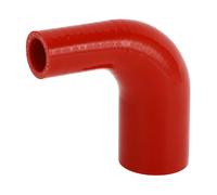 X AUTOHAUX 1 Pcs 25mm/0.98"-45mm/1.77" ID 100mm/3.94" Length 90 Degrees Red Car Silicone Hose Coolant Hose Universal