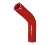 X AUTOHAUX 1 Pcs 28mm/1.10" ID 102mm 4.02" Length 45 Degrees Red Car Silicone Elbow Universal 4-Ply 5mm Thickness Car Silicone Hose Coolant Hose for Air Intake/Turbo/Intercooler Piping Tube