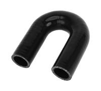 X AUTOHAUX 1 Pcs 30mm/1.18" ID 120mm/4.72" Length 180 Degrees Black Car Silicone Hose Coolant Hose Universal