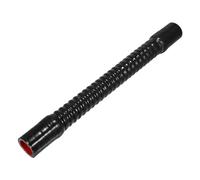 X AUTOHAUX 1 Pcs 30mm 1.18" ID 400mm 15.75" Length 0 Degree Black Red Car Silicone Hose Coolant Hose Universal