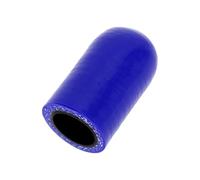 X AUTOHAUX 1 Pcs 30mm L 16mm/0.63" ID Black Blue Car Silicone Rubber Hose End Cap Silicone Reinforced Blanking Cap for Bypass Tube Universal