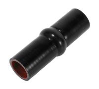 X AUTOHAUX 1 Pcs 35mm/1.38" 152mm/5.98" Length Black Red Car Silicone Hose Hump Hose Coolant Hose Universal