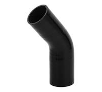 X AUTOHAUX 1 Pcs 60-65mm/2.36-2.56" ID 120mm/4.72" Length 45 Degrees Black Car Silicone Hose Coolant Hose Universal