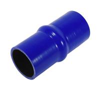 X AUTOHAUX 1 Pcs 60mm/2.36" 152mm/5.98" Length Black Blue Car Silicone Hose Hump Hose Coolant Hose Universal