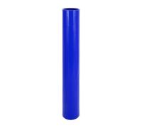 X AUTOHAUX 1 Pcs 60mm/2.36" ID 500mm/19.69" Length 0 Degree Blue Car Silicone Hose Coolant Hose Universal