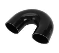 X AUTOHAUX 1 Pcs 76mm/2.99" ID 120mm/4.72" Length 180 Degrees Black Car Silicone Hose Coolant Hose Universal
