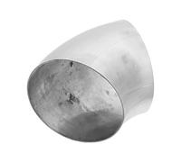 X AUTOHAUX 1 Pcs OD 5.25 Inch 45 Degree Exhaust Elbow Pipe Stainless Steel