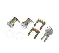 X AUTOHAUX 1 Set 5070004 Car Door Lock Cylinder W/Keys for Dodge B100 1975-80