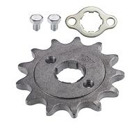 X AUTOHAUX 1 Set 520 Style 13 Teeth 20mm ID Motorcycle Front Engine Sprocket Fit for 50cc 70cc 110cc 125cc Motorcycle Dirt Pit Bike Mini Bike ATV Go Kart Quad