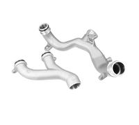 X AUTOHAUX 1 Set Aluminum Thermostat Top Crossover Hose Coolant Pipe Water Outlet for Land Rover for Range Rover Sport LR4 Discovery for Jaguar XJ XF XE LR092992 LR090630 AJ813917 AJ813865