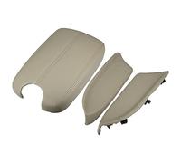 X AUTOHAUX 1 Set Car Center Console Cover Front Door Panels Armrest Beige