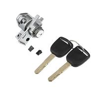 X AUTOHAUX 1 Set Door Lock Cylinder Set Kit with 2 Keys for Honda Accord 2008-2012 LH Front Left Driver Side Door Lock Set Tumbler with Key 72185-TA0-A01 72185TA0A01