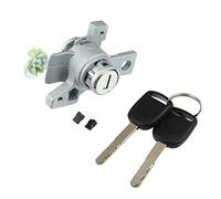 X AUTOHAUX 1 Set Door Lock Cylinder Set Kit with 2 Keys for Honda Odyssey 2005 2006 2007 2008 2009 2010 LH Front Left Driver Side Door Lock Set Tumbler with Key 72185-SHJ-A01 72185SHJA01