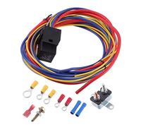X AUTOHAUX 1 Set Electric Fuel Pump Relay Kit Fuel Pump Wiring Harness