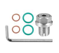 X AUTOHAUX 1 Set M14.1-1.25 x 15mm Car Oversize Piggyback Oil Drain Plug Kit