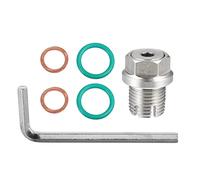 X AUTOHAUX 1 Set M16.1-1.5 x 15mm Car Oversize Piggyback Oil Drain Plug Kit