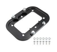 X AUTOHAUX 1 Set Universal Car Battery Tray Battery Bracket Box Hold Down Mount